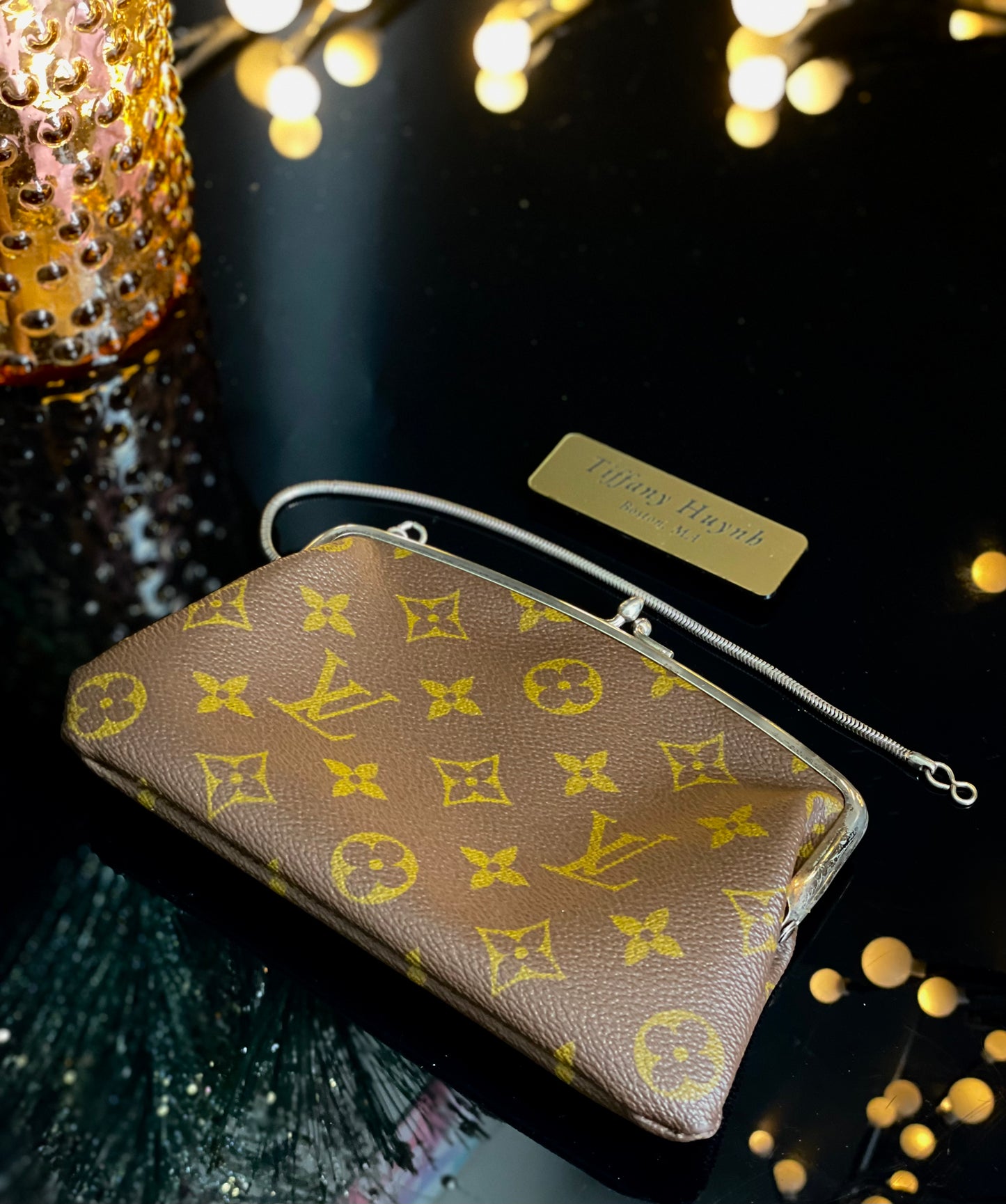 Authentic Louis Vuitton French Co Kisslock Pouch