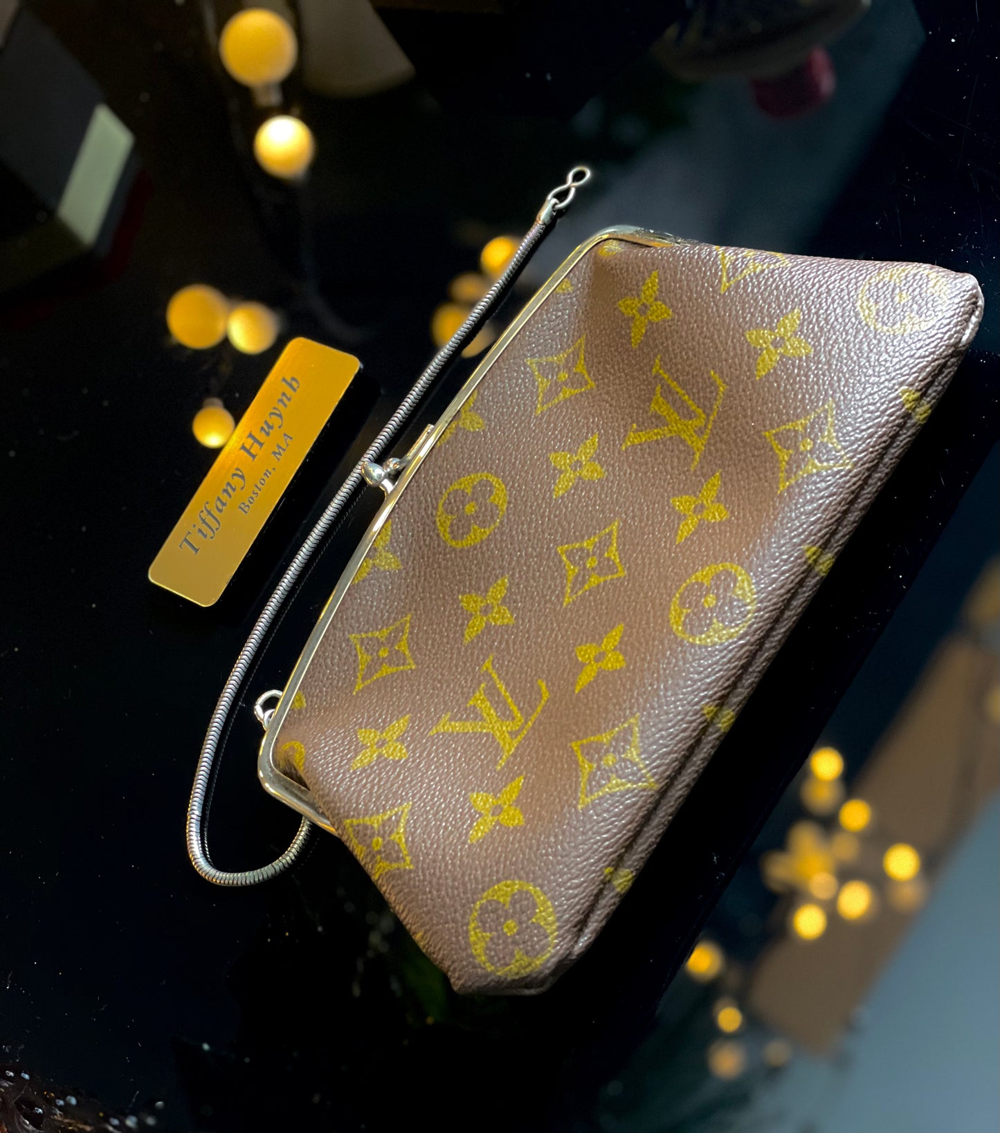Authentic Louis Vuitton French Co Kisslock Pouch