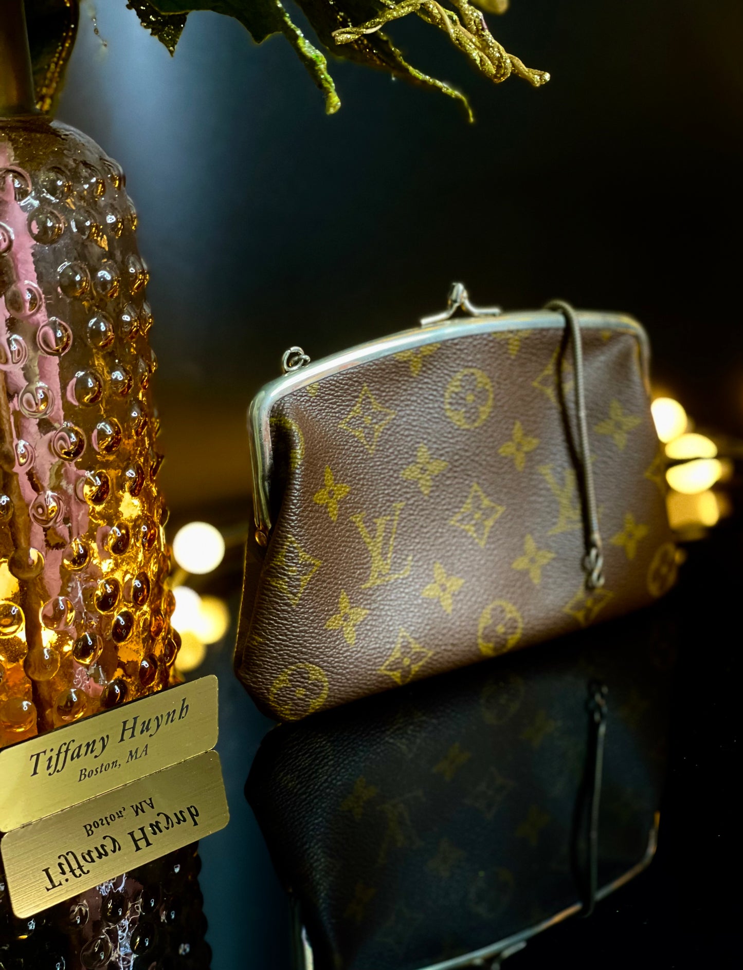 Authentic Louis Vuitton French Co Kisslock Pouch
