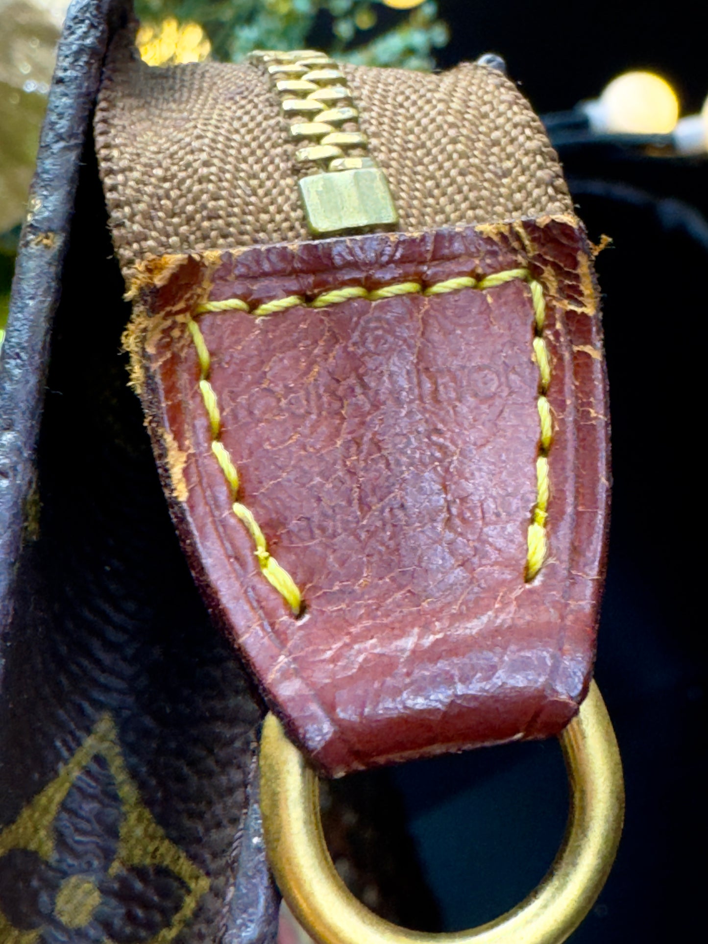 Authentic Monogram Bucket PM Pouch