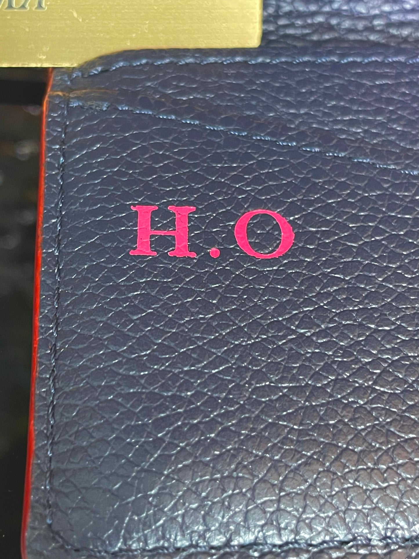 Authentic Louis Vuitton Empreinte Multicartes in Marine Rouge