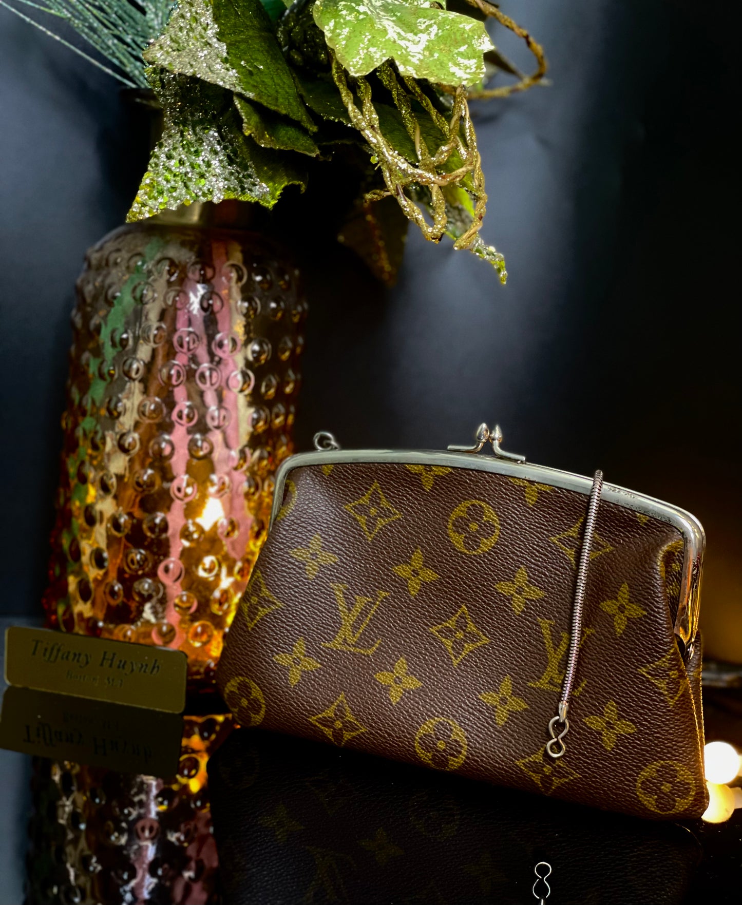 Authentic Louis Vuitton French Co Kisslock Pouch