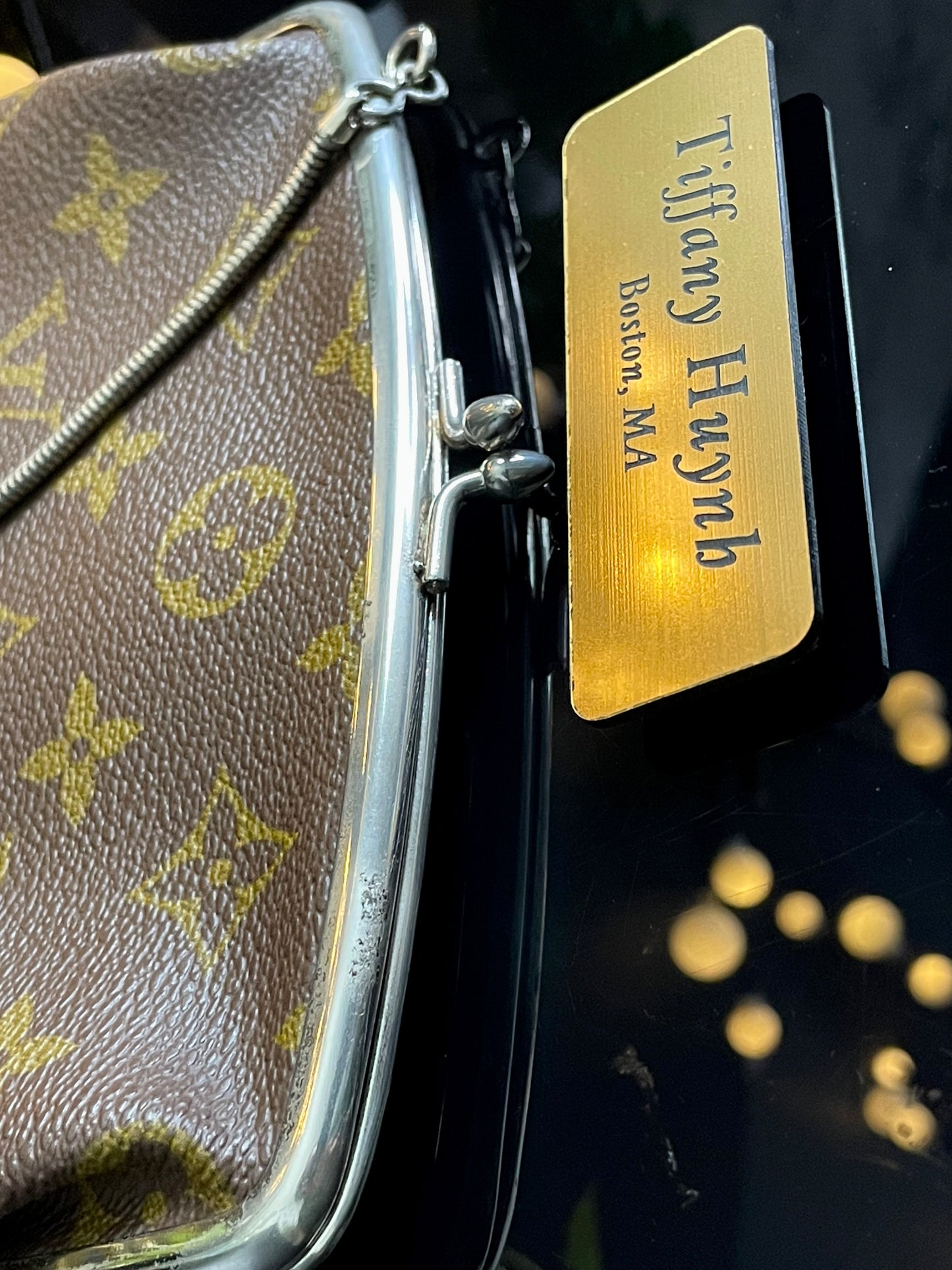 Authentic Louis Vuitton French Co Kisslock Pouch