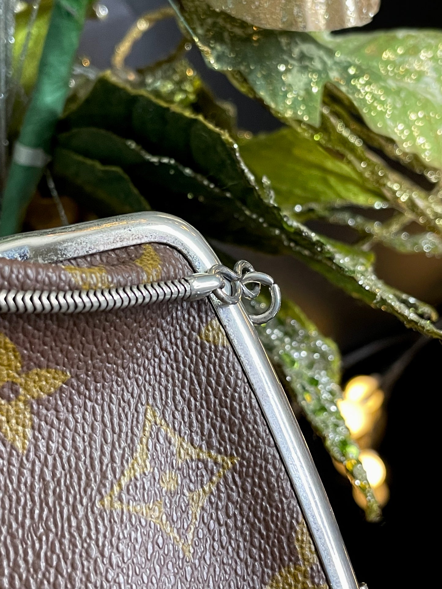 Authentic Louis Vuitton French Co Kisslock Pouch