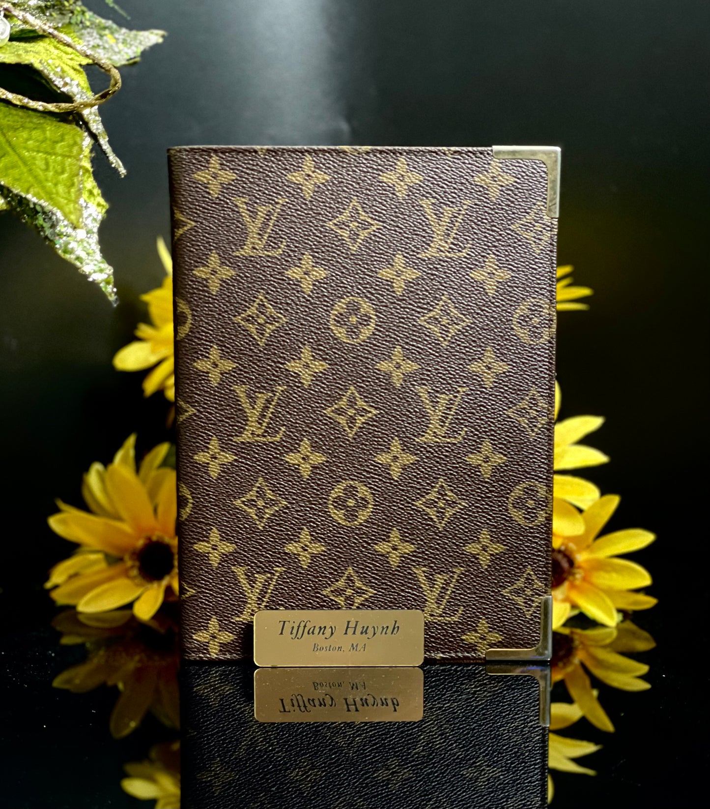 Authentic Monogram Vintage Desk Agenda/Portfolio