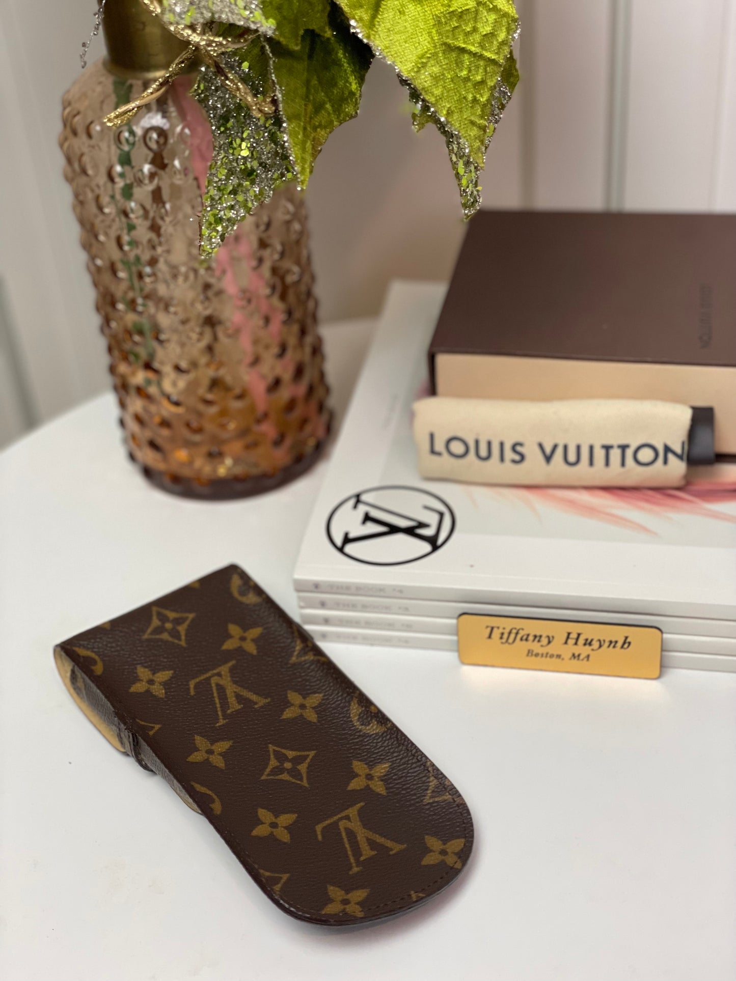 Authentic Louis Vuitton Monogram Etui Lunette Rabat