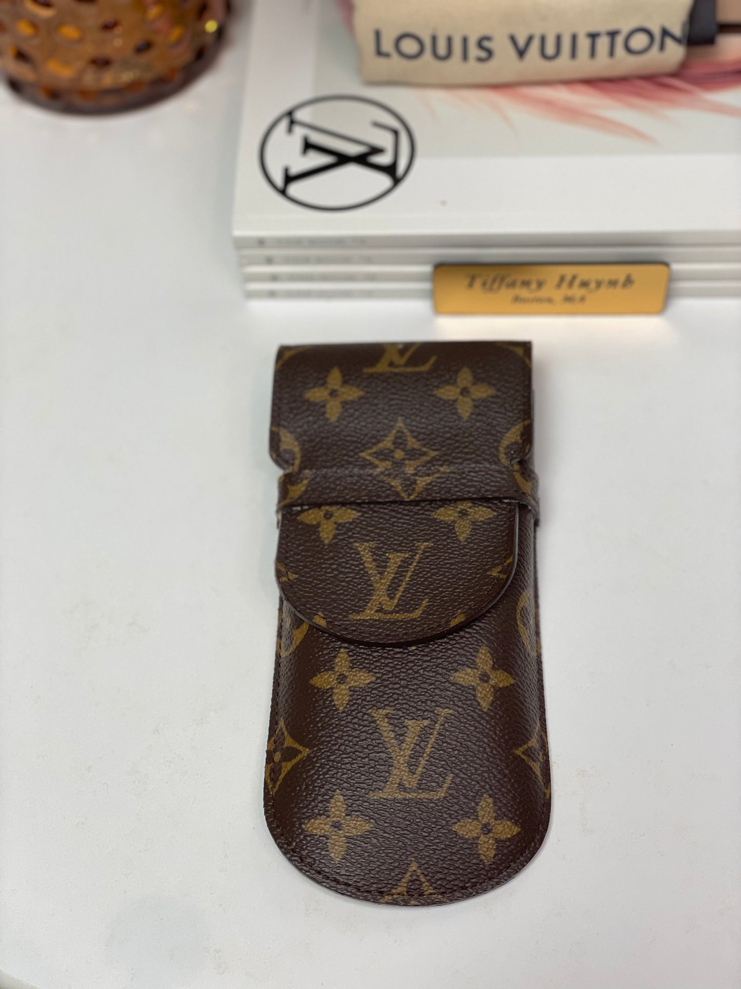 Authentic Louis Vuitton Monogram Etui Lunette Rabat