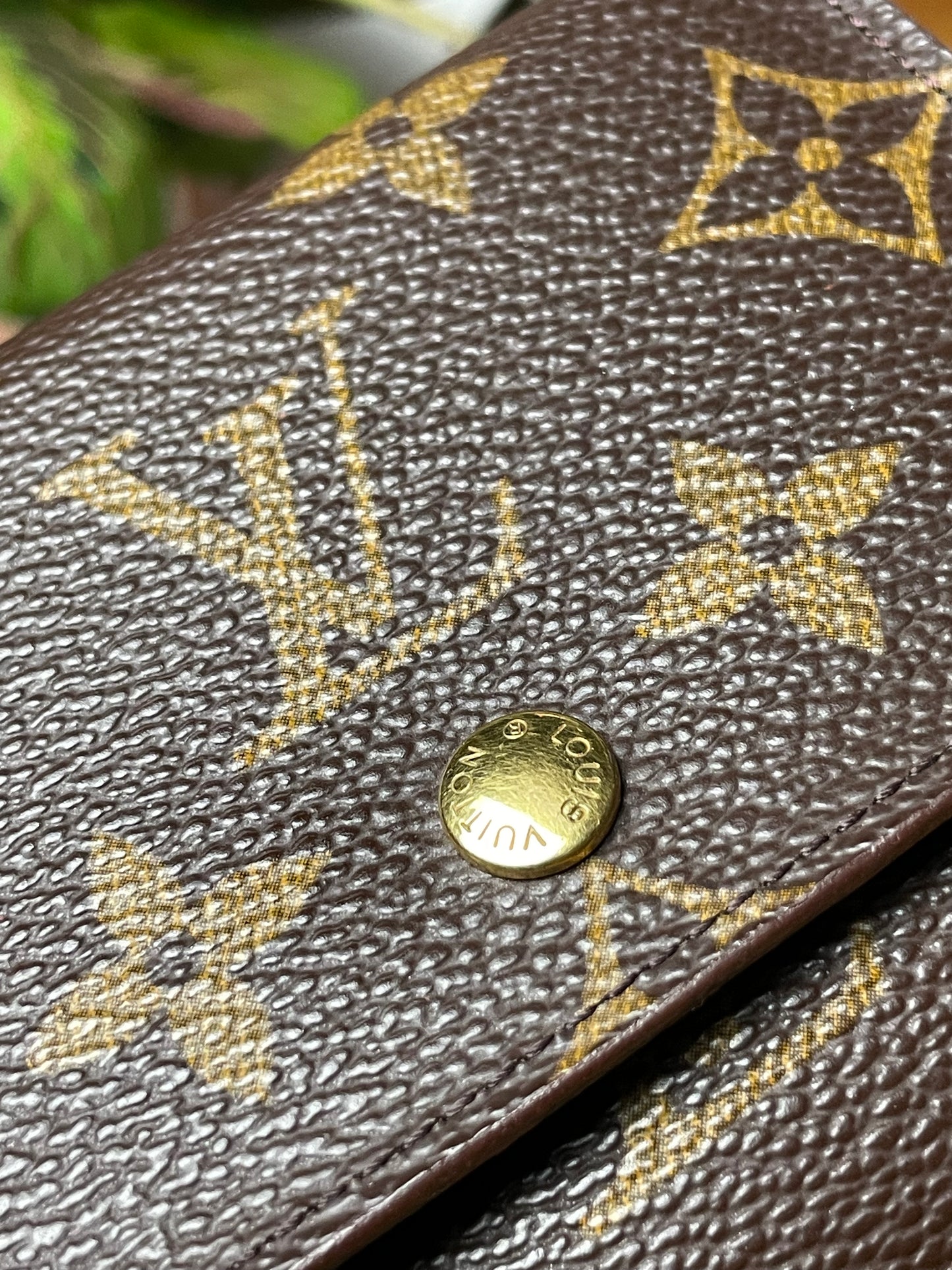 Authentic Louis Vuitton Monogram Trifold Card Holder