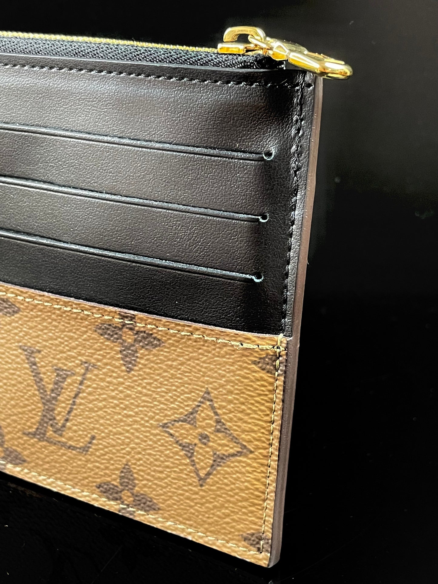 LOUIS VUITTON Reverse Monogram Slim Purse