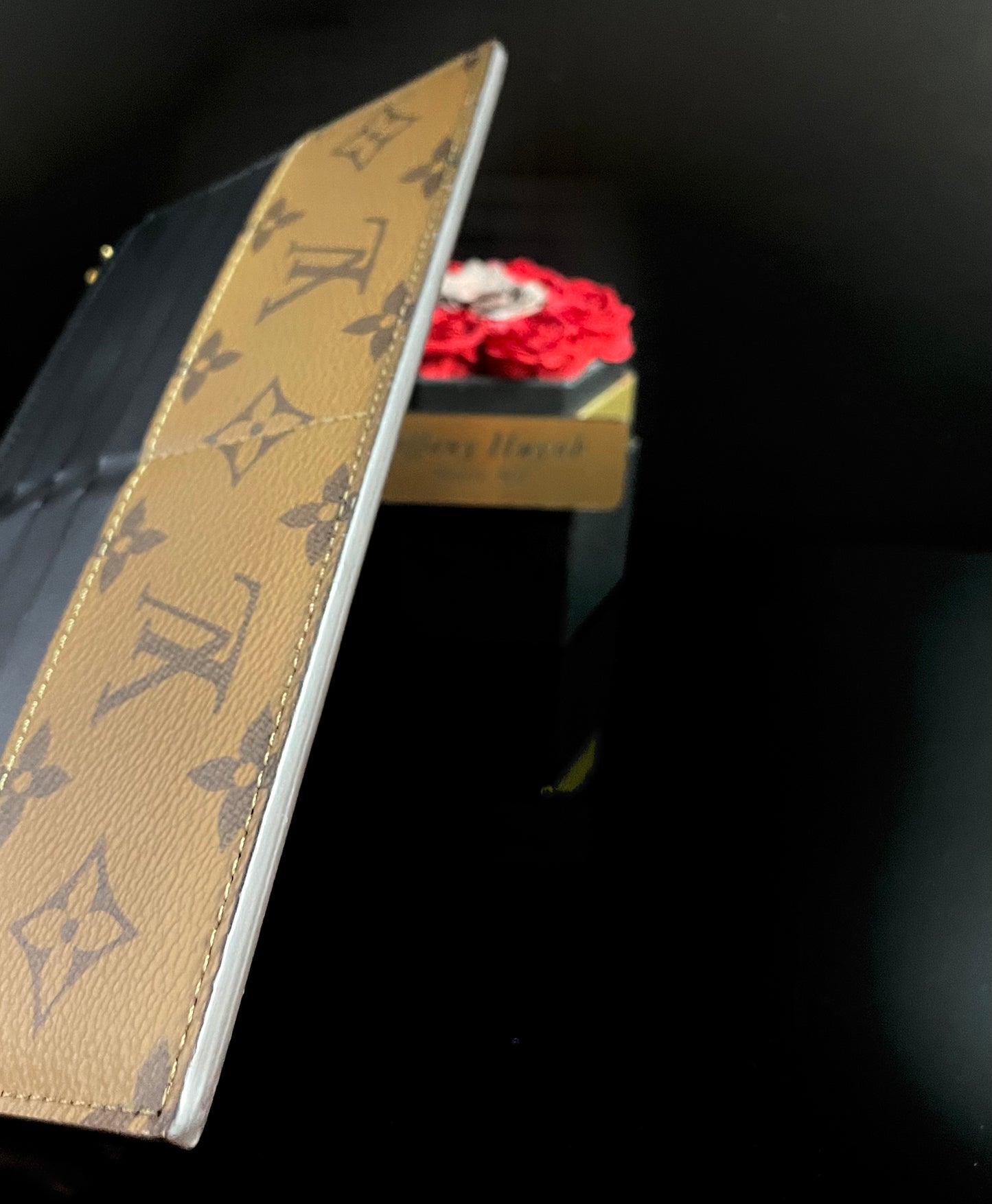 LOUIS VUITTON Reverse Monogram Slim Purse