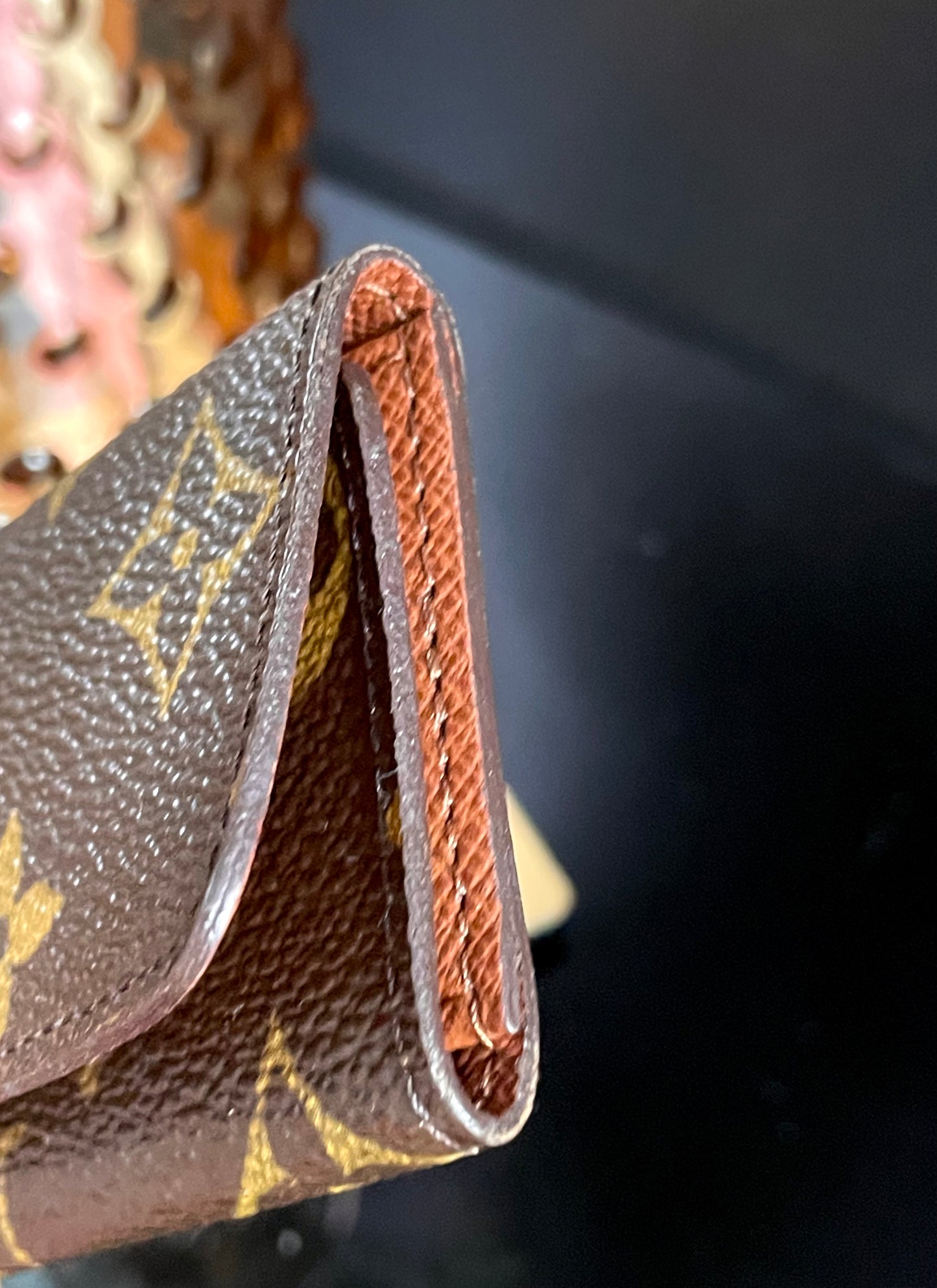 Authentic Louis Vuitton Monogram 4 Key Holder