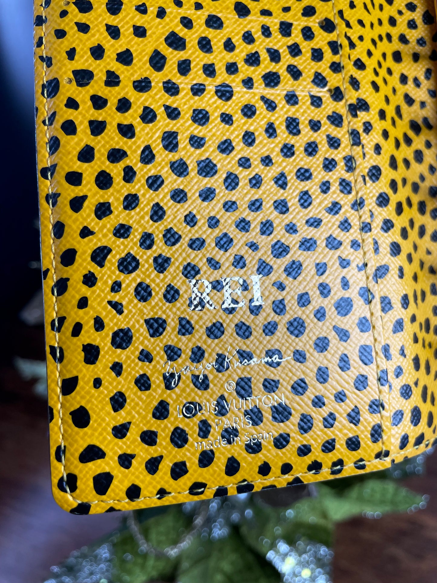 Authentic Louis Vuitton x Yayoi Kusama Agenda PM