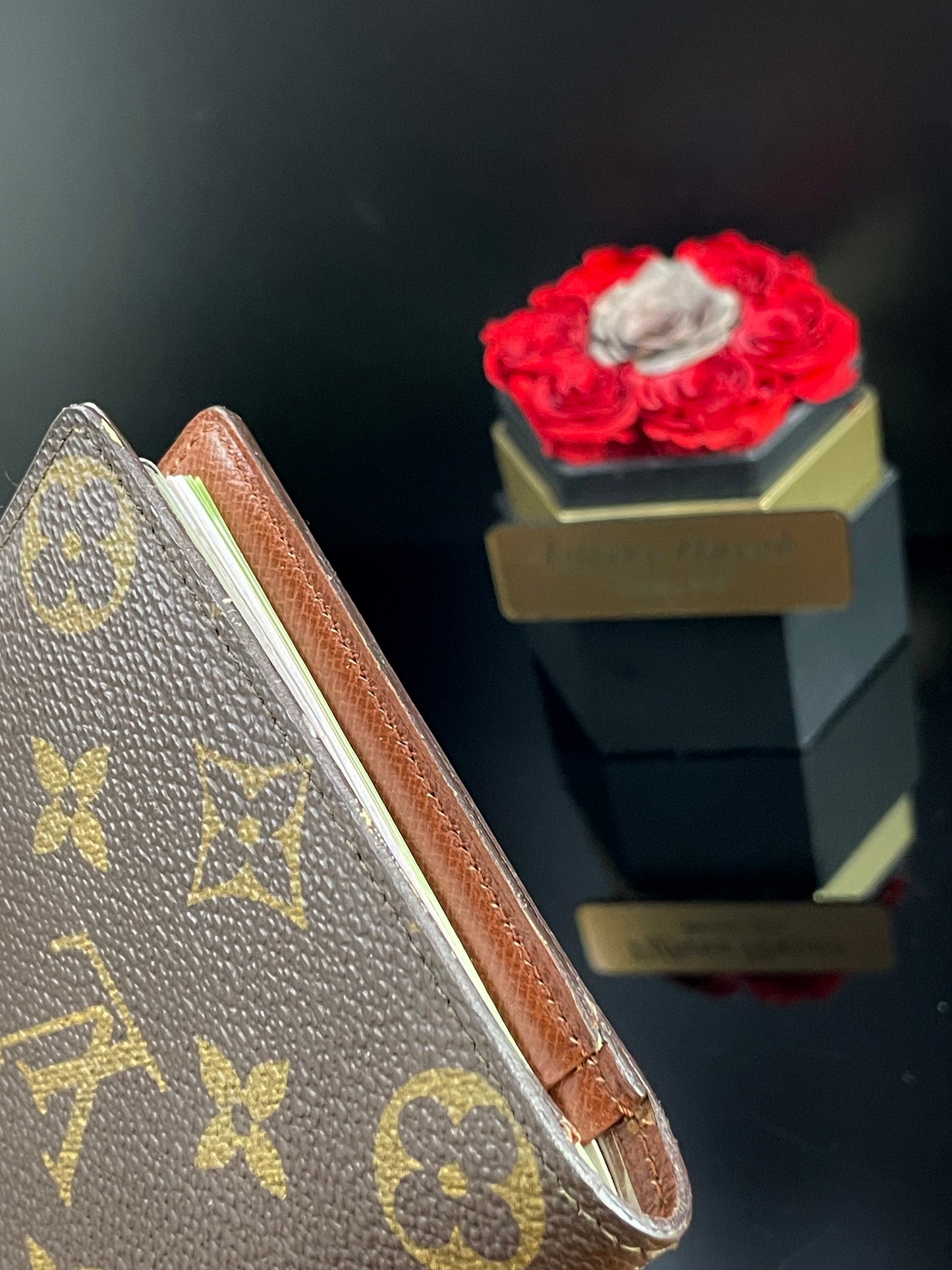 Authentic Monogram Long Porte Chequier Cartes Credit Wallet | Diary cover