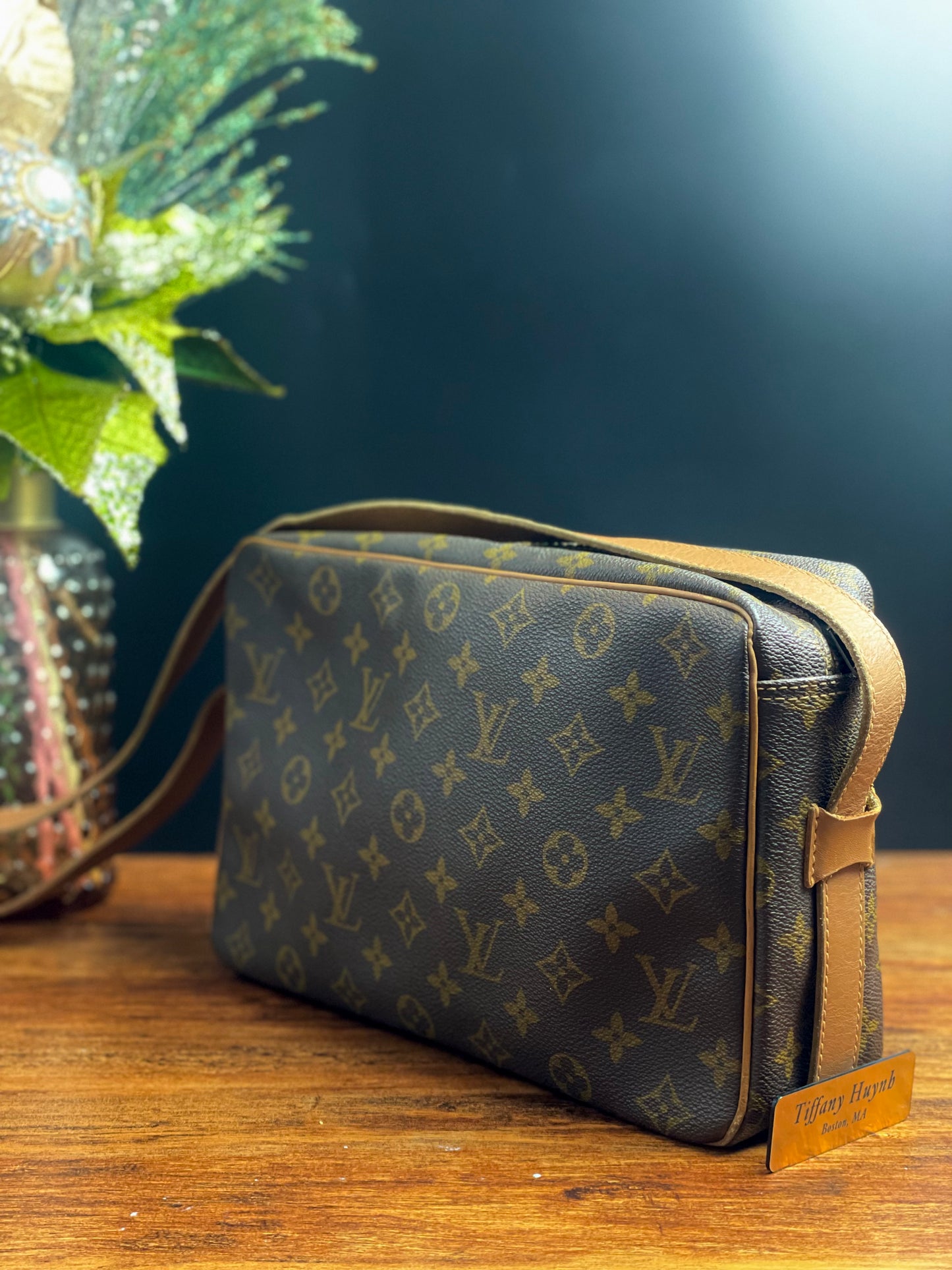 Authentic LOUIS VUITTON Vintage French Co Sac Bandouliere 30 Shoulder