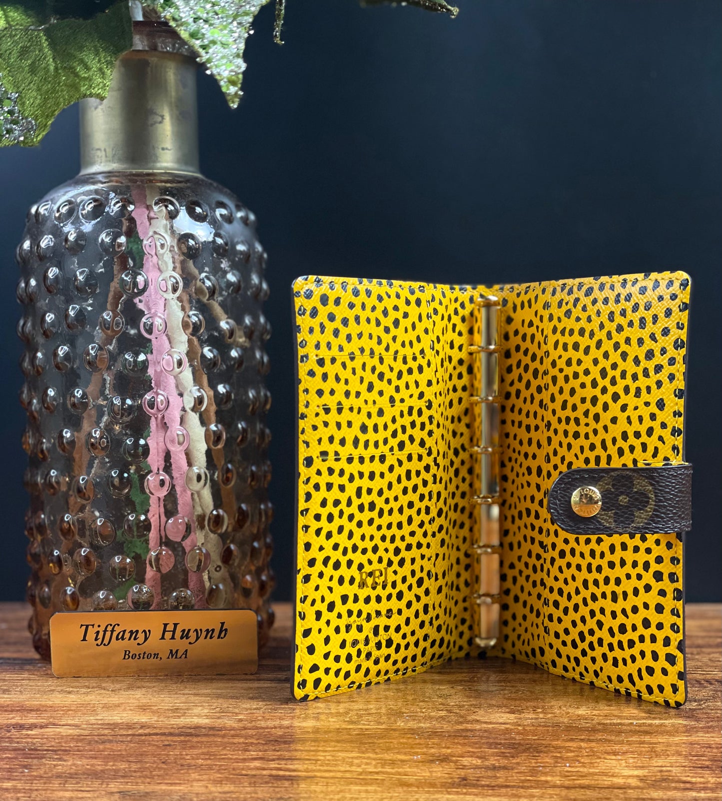 Authentic Louis Vuitton x Yayoi Kusama Agenda PM