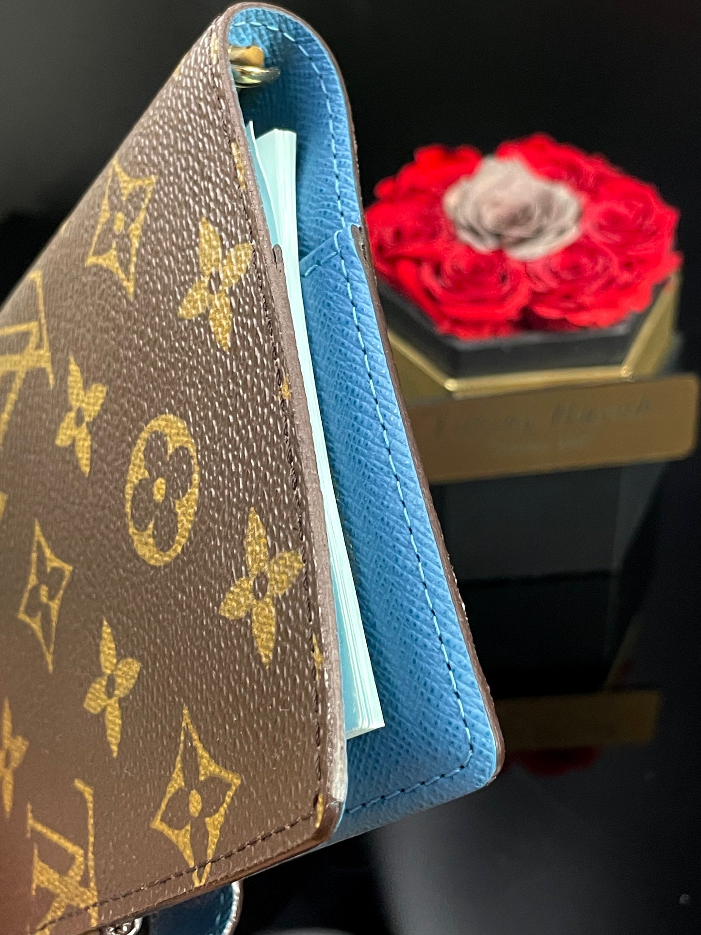 Authentic Monogram Koala Agenda PM in Blue