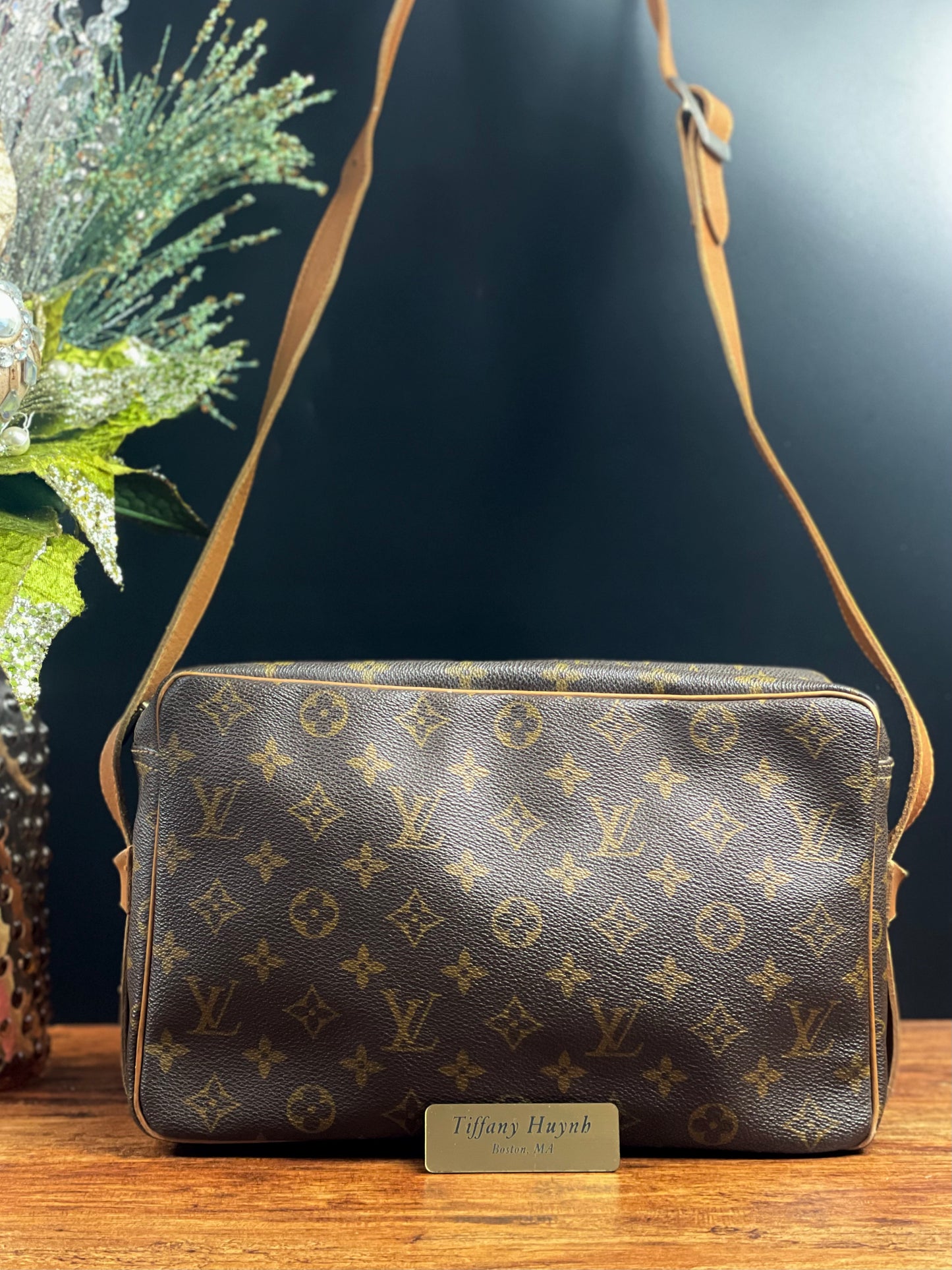 Authentic LOUIS VUITTON Vintage French Co Sac Bandouliere 30 Shoulder