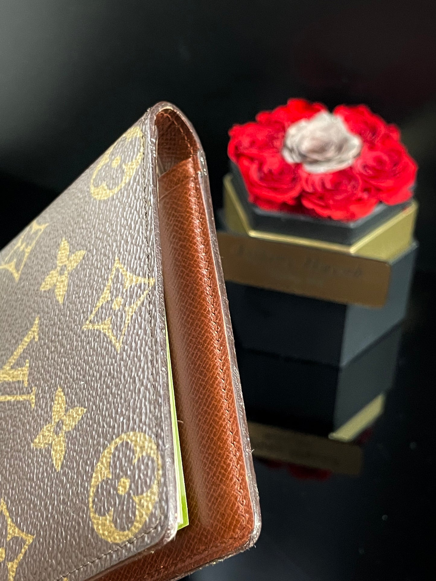 Authentic Monogram Long Porte Chequier Cartes Credit Wallet | Diary cover