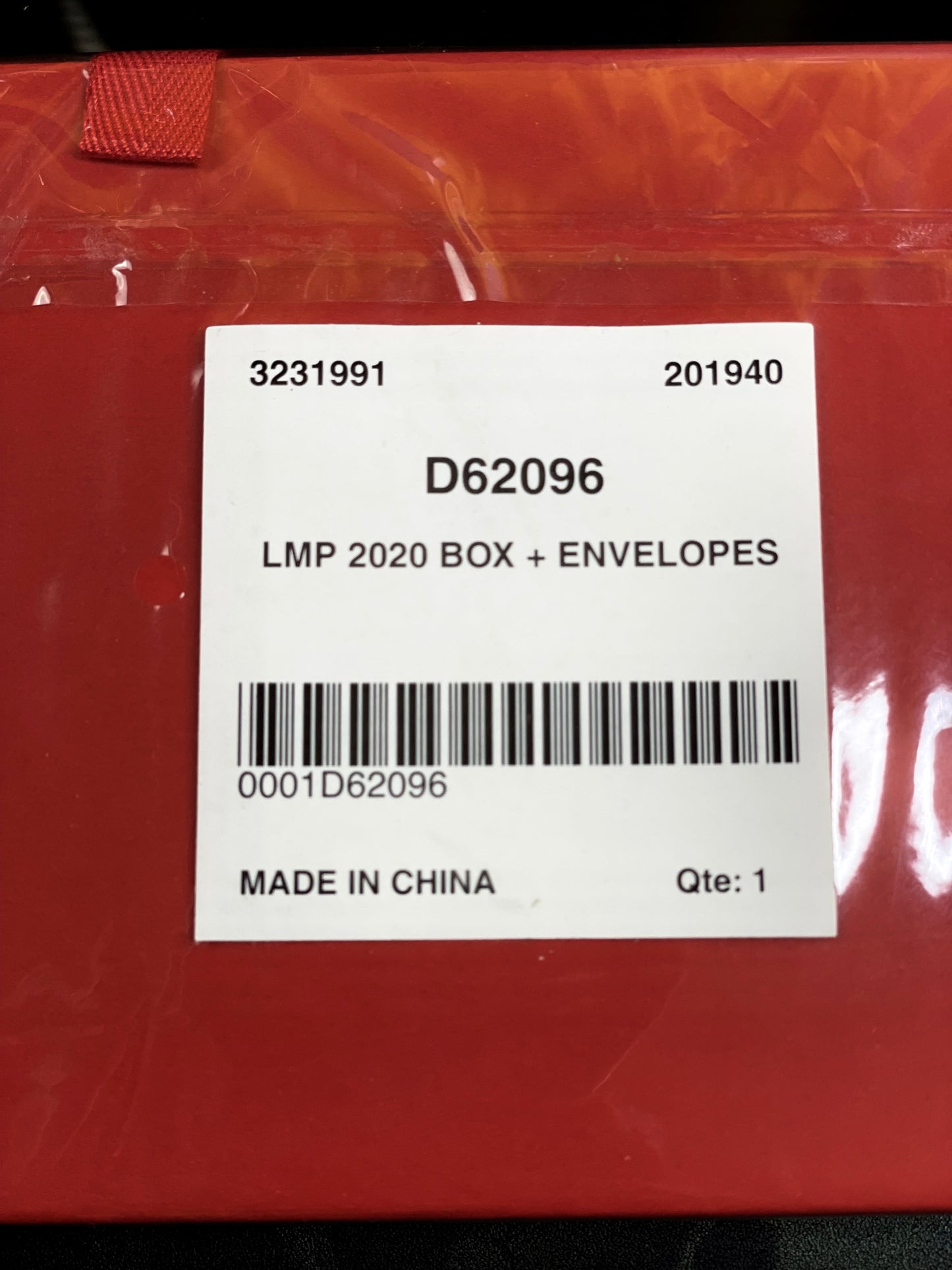Authentic Louis Vuitton Lunar New Year 2020 Red Packet with Box