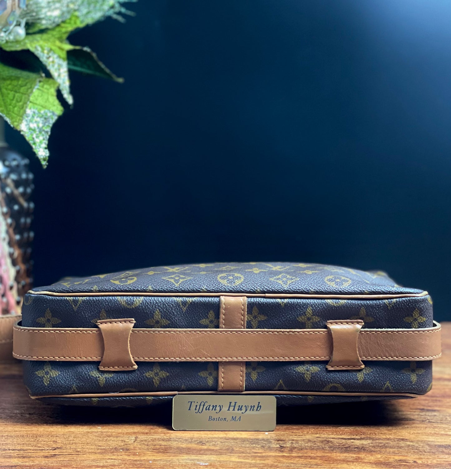 Authentic LOUIS VUITTON Vintage French Co Sac Bandouliere 30 Shoulder