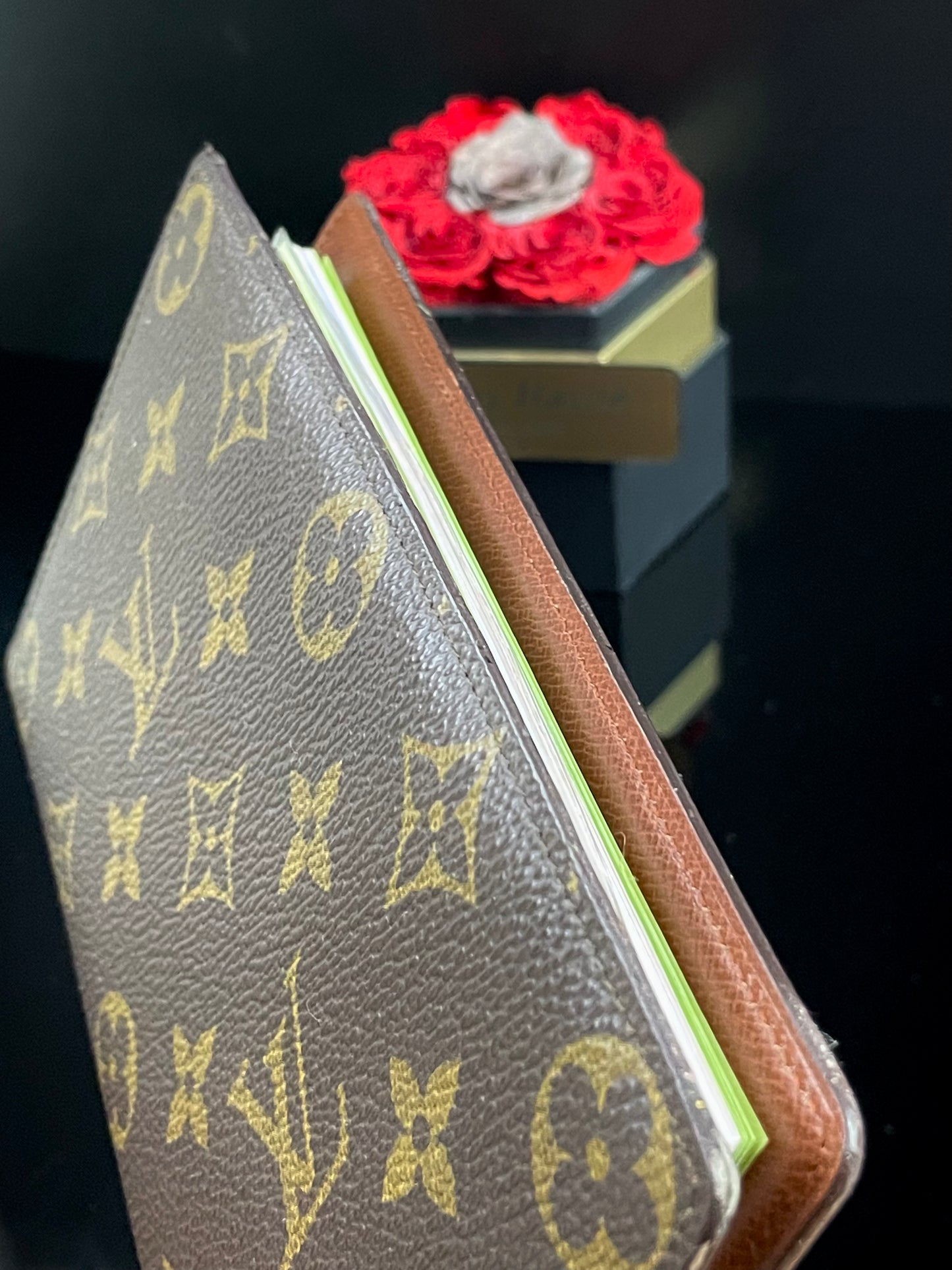 Authentic Monogram Long Porte Chequier Cartes Credit Wallet | Diary cover