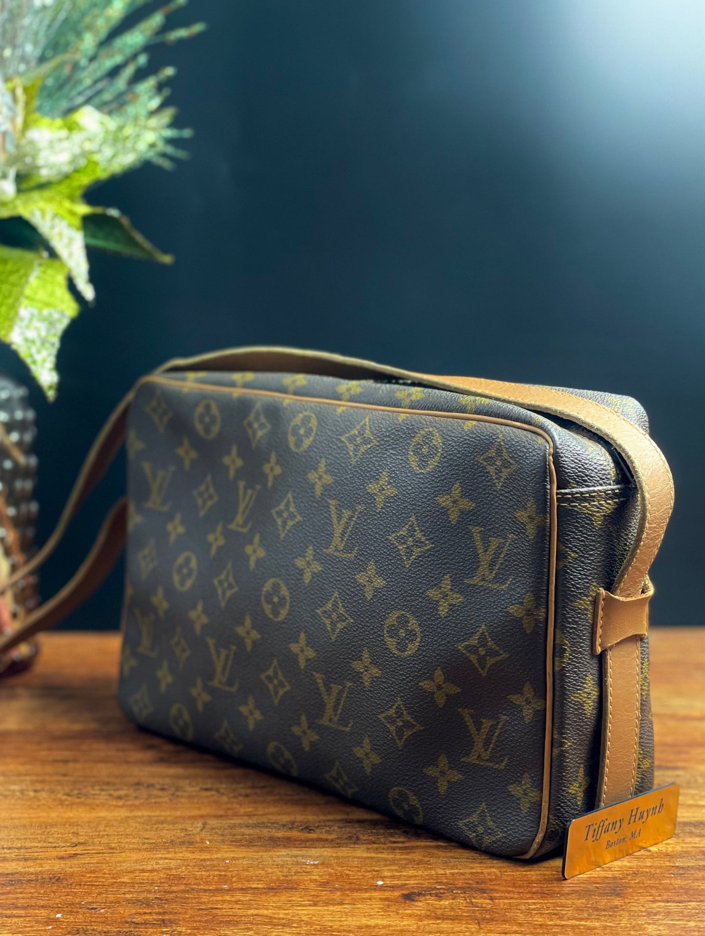 Authentic LOUIS VUITTON Vintage French Co Sac Bandouliere 30 Shoulder