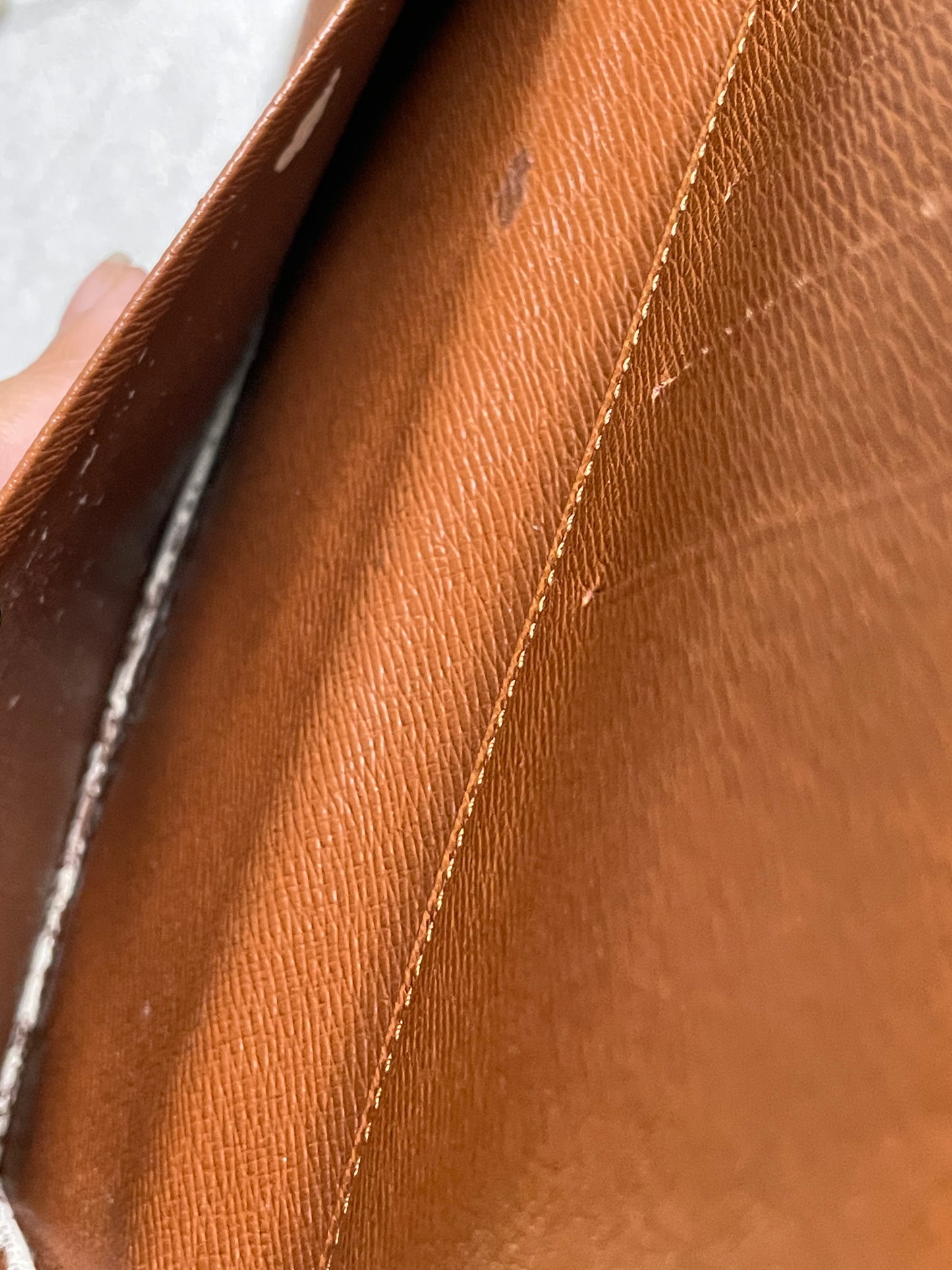 Authentic Louis Vuitton Monogram Porte-Cartes Credit Yen Checkbook Wallet