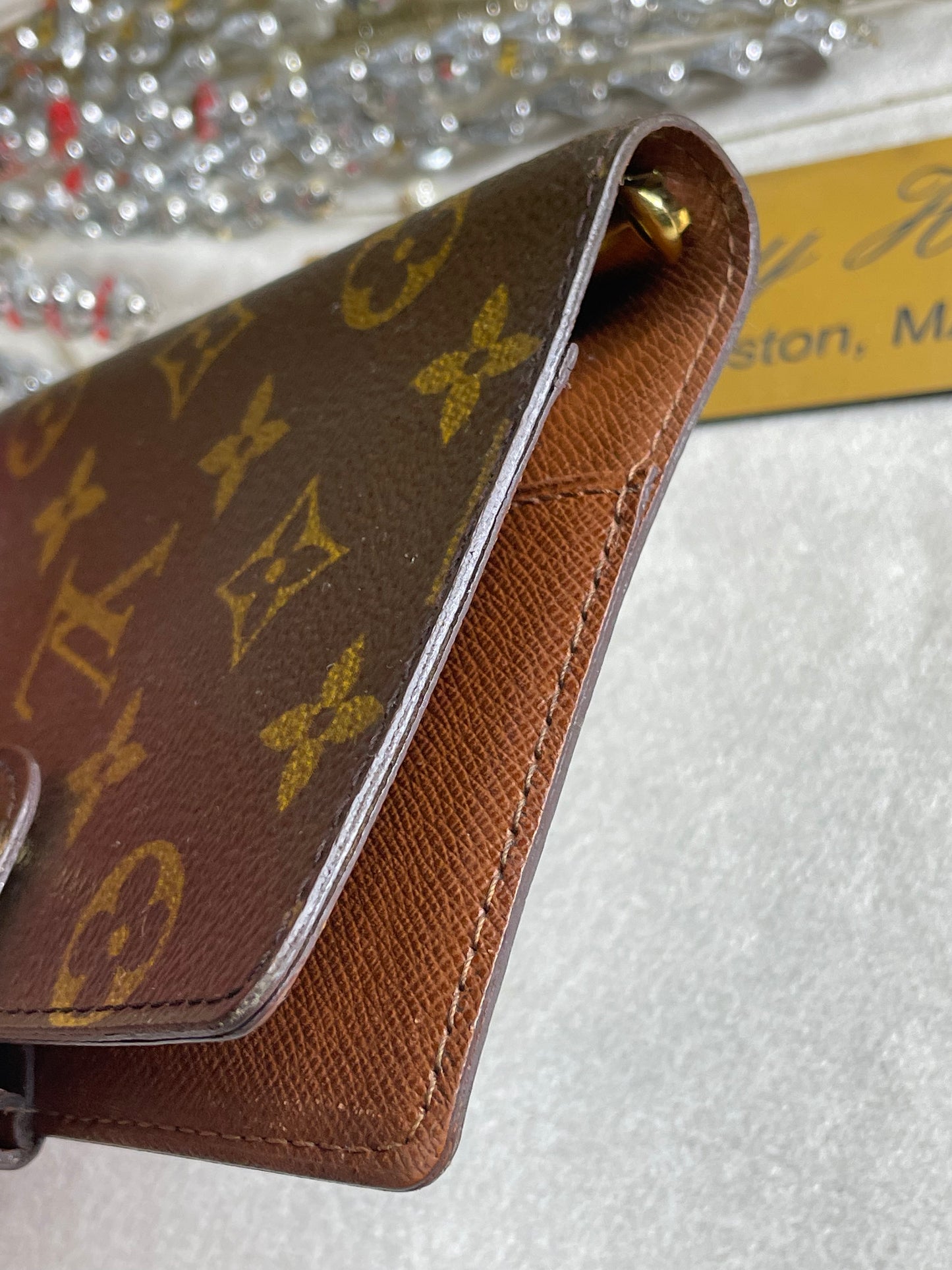 Authentic Louis Vuitton Monogram Agenda PM