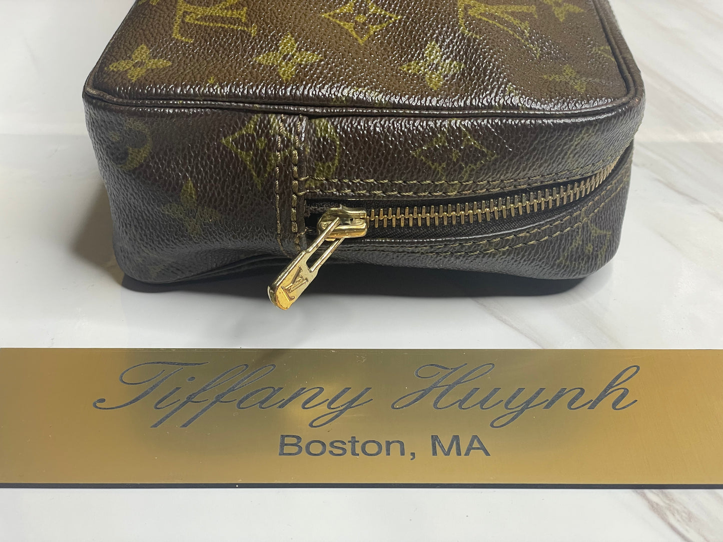 Authentic Louis Vuitton Monogram Trousse 23