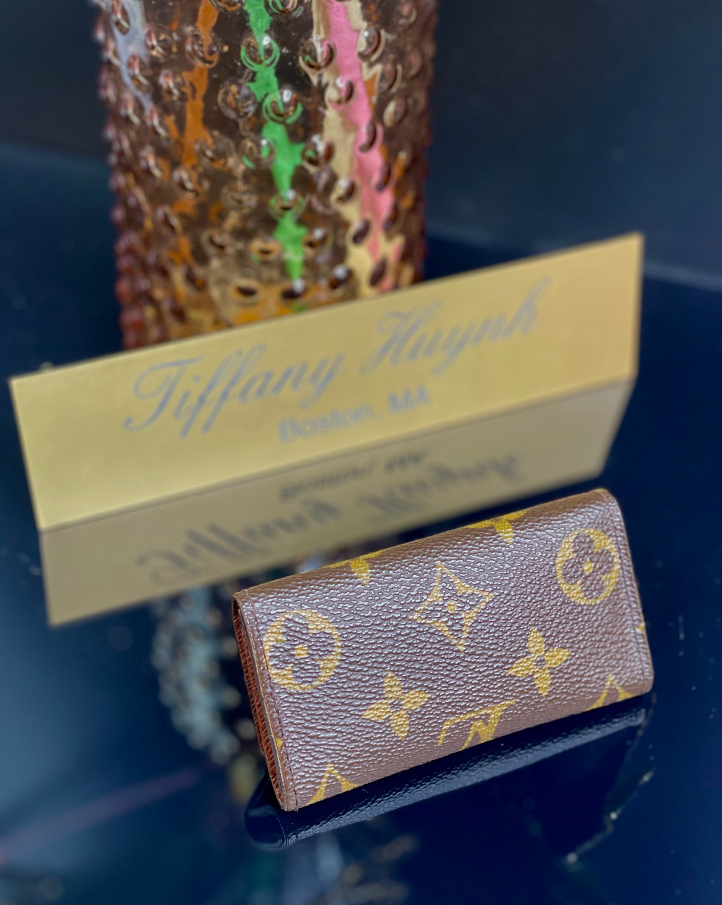 Authentic Louis Vuitton Monogram 4 Key Case