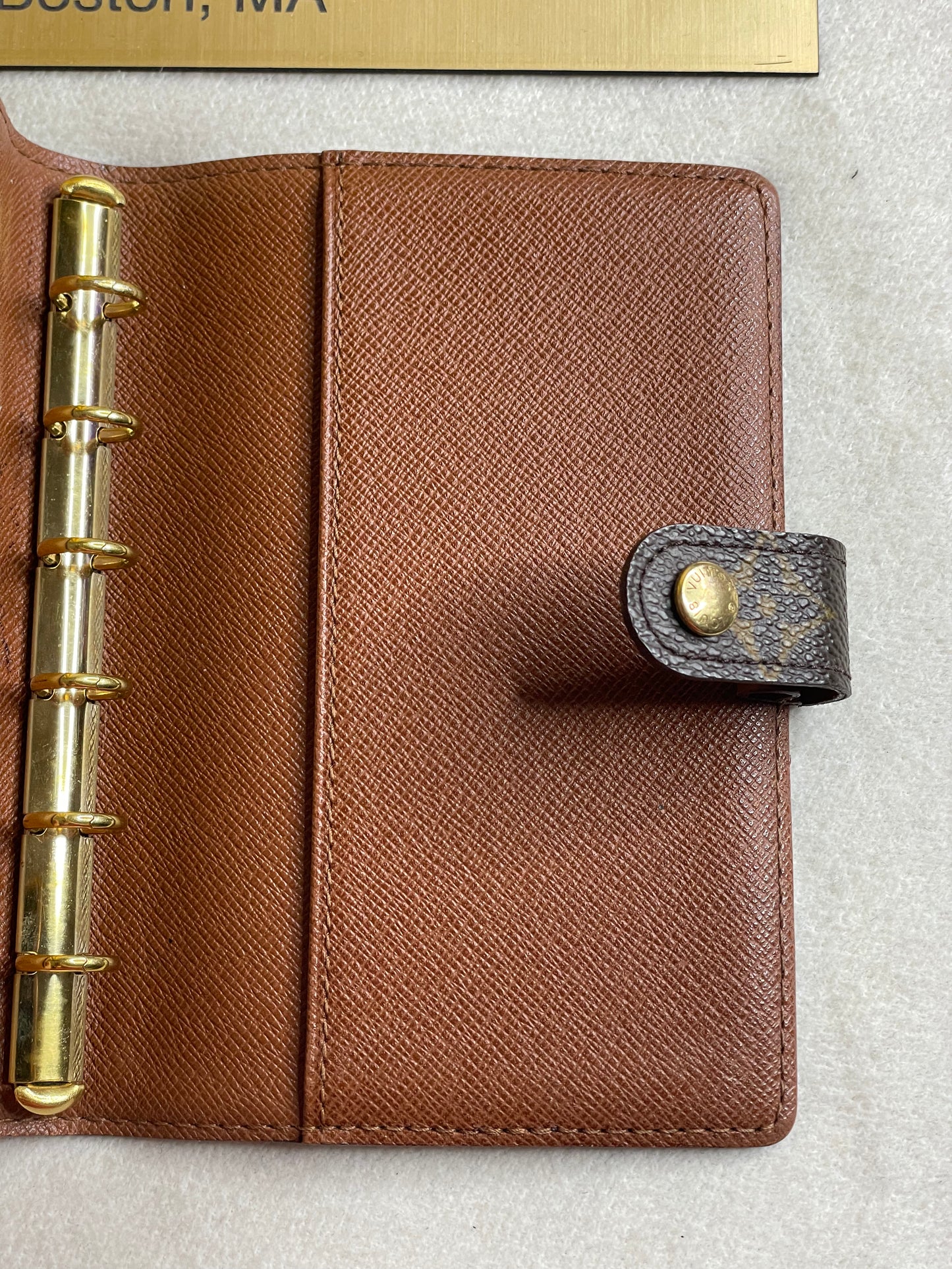 Authentic Louis Vuitton Monogram Agenda PM