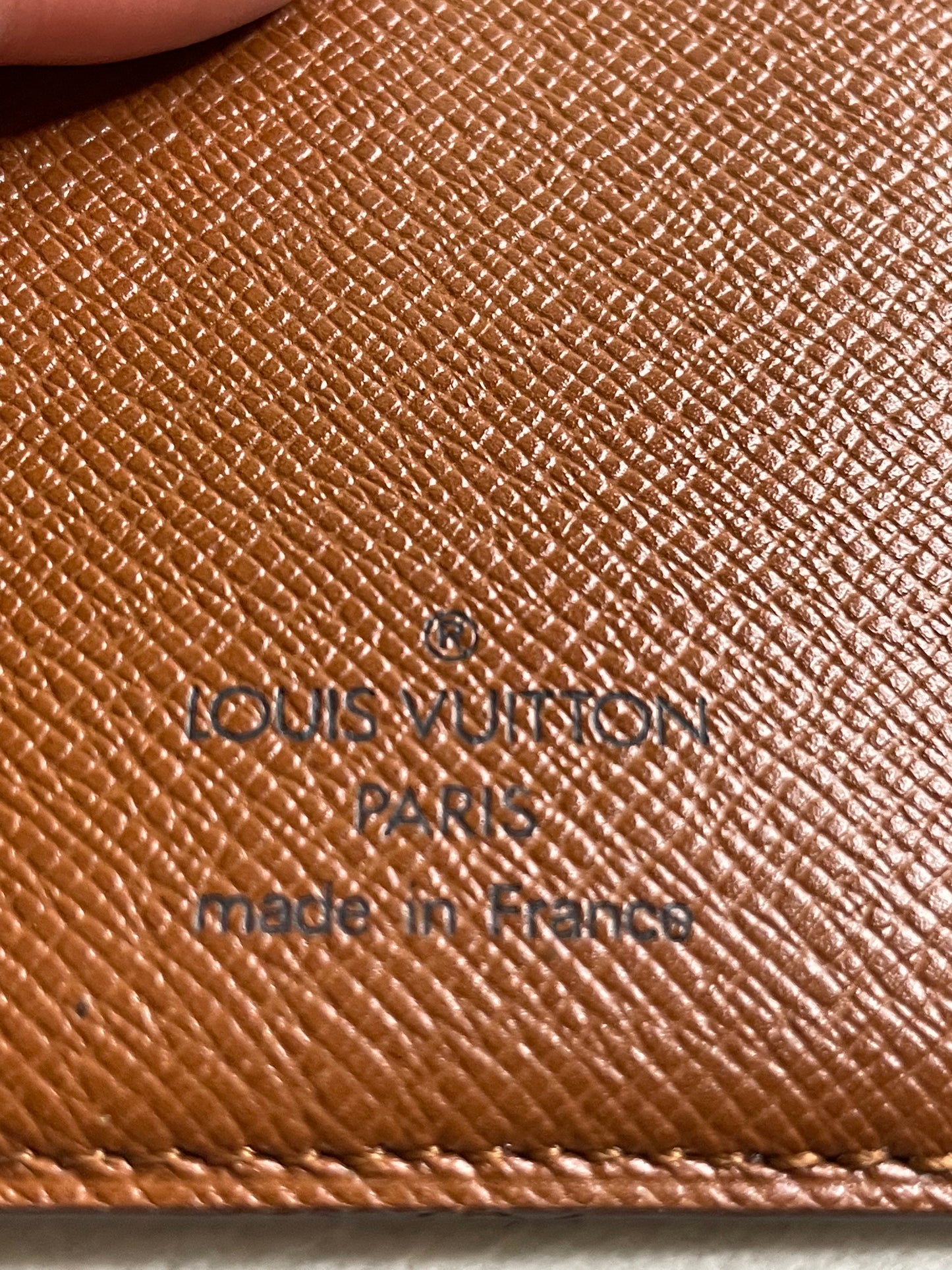 Authentic Louis Vuitton Monogram Porte-Cartes Credit Yen Checkbook Wallet
