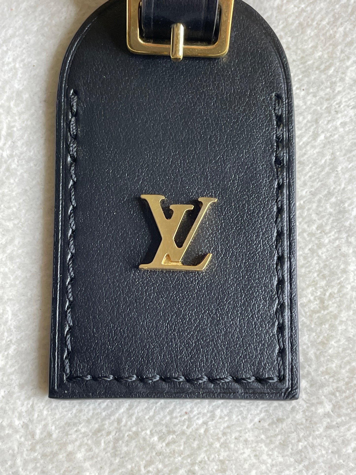 Authentic Louis Vuitton Odeon PM Luggage Tag