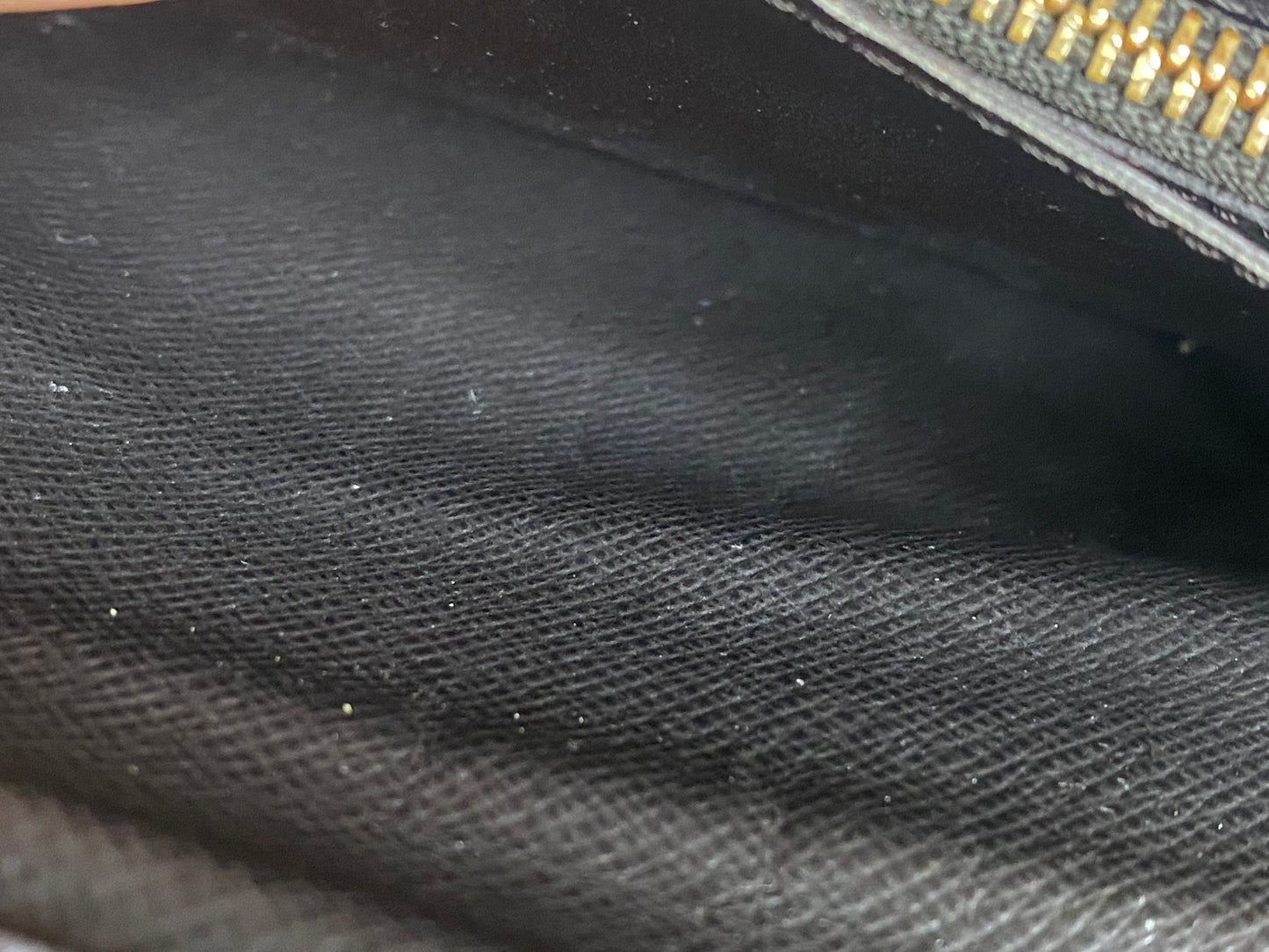Authentic Louis Vuitton Damier Ebene Brazza Wallet