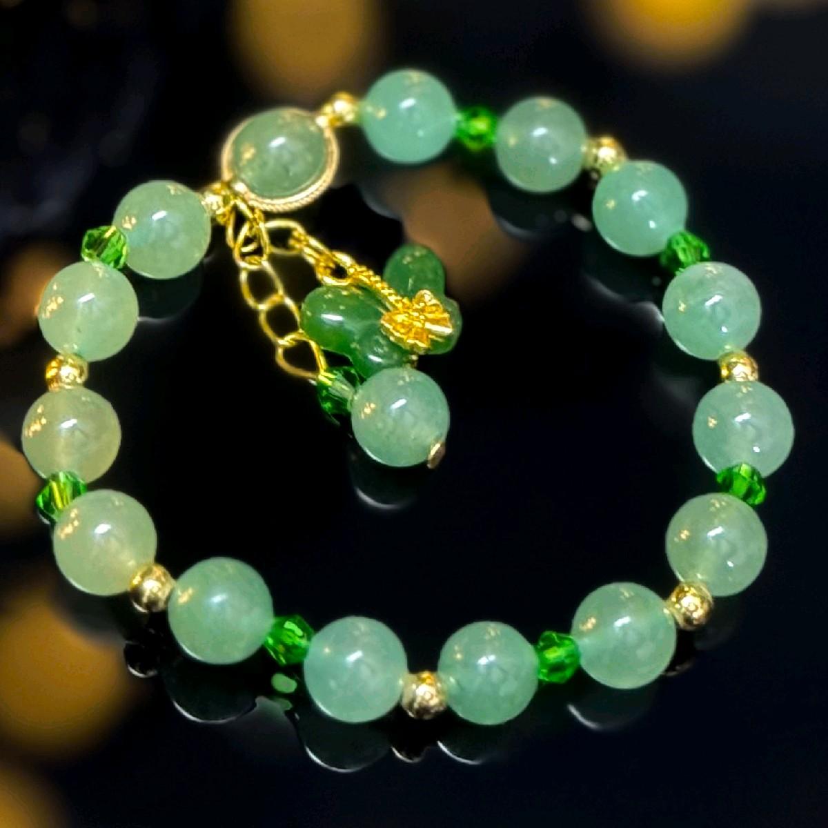 Green Aventurine Crystal Bracelet