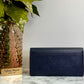 Authentic Louis Vuitton Empreinte Sarah Wallet in Marine Rouge