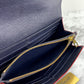 Authentic Louis Vuitton Empreinte Sarah Wallet in Marine Rouge