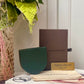 Authentic Louis Vuitton Taiga Porte-Monnaie Cuvette Coin Case in Epicea Green