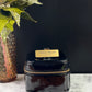 Authentic CHANEL Vanity Cosmetic Case crafted of Black Patent Leather