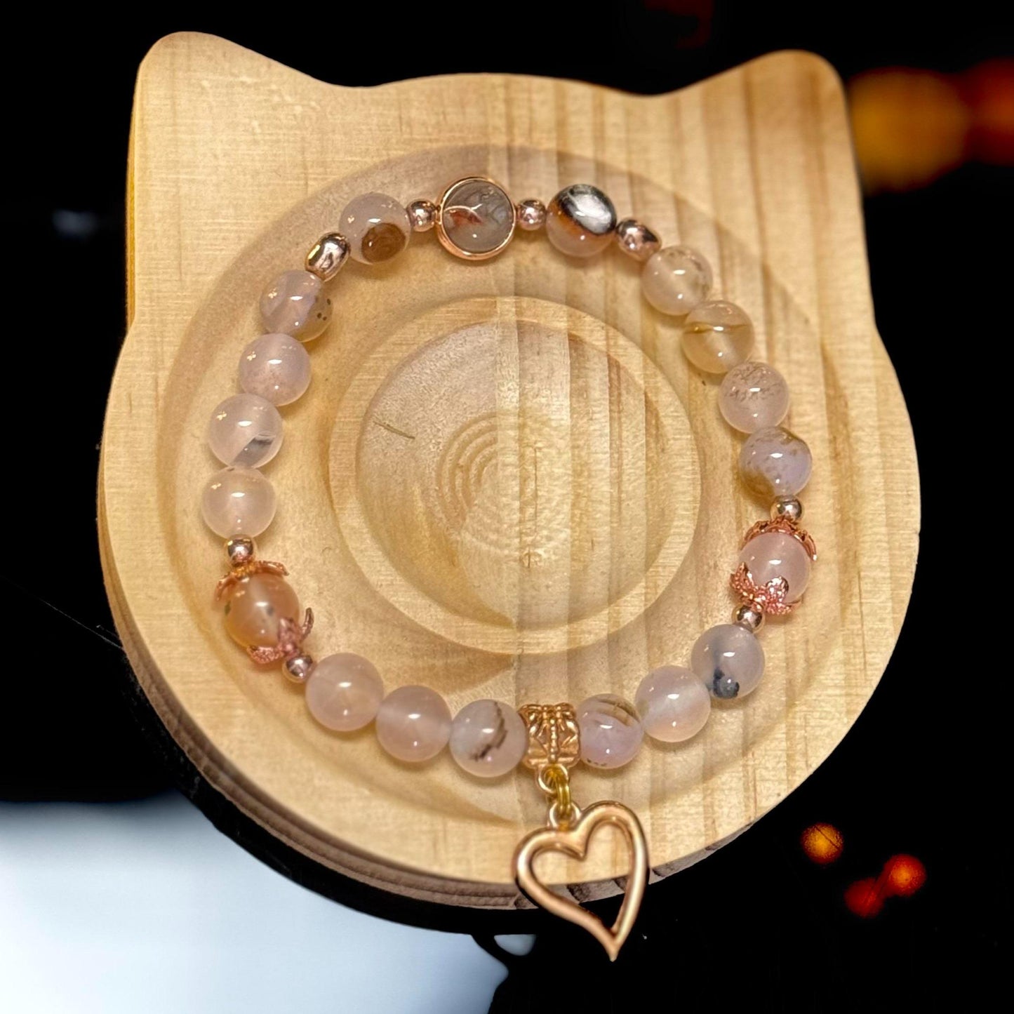 Flower Quartz Bracelet