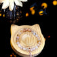 Flower Agate Crystal Bracelet with Charm