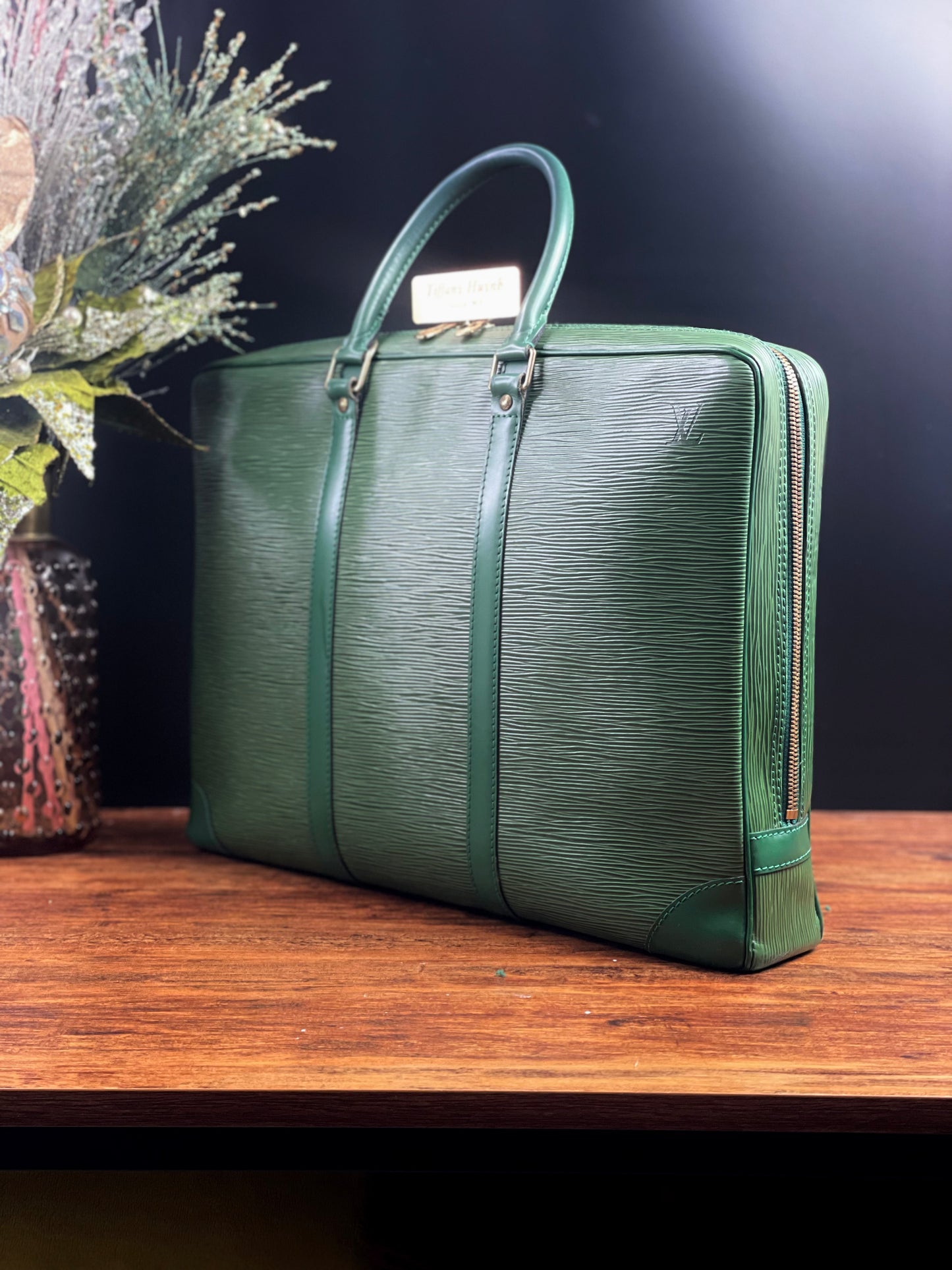Authentic Louis Vuitton Epi Porte-Documents Voyage Briefcase