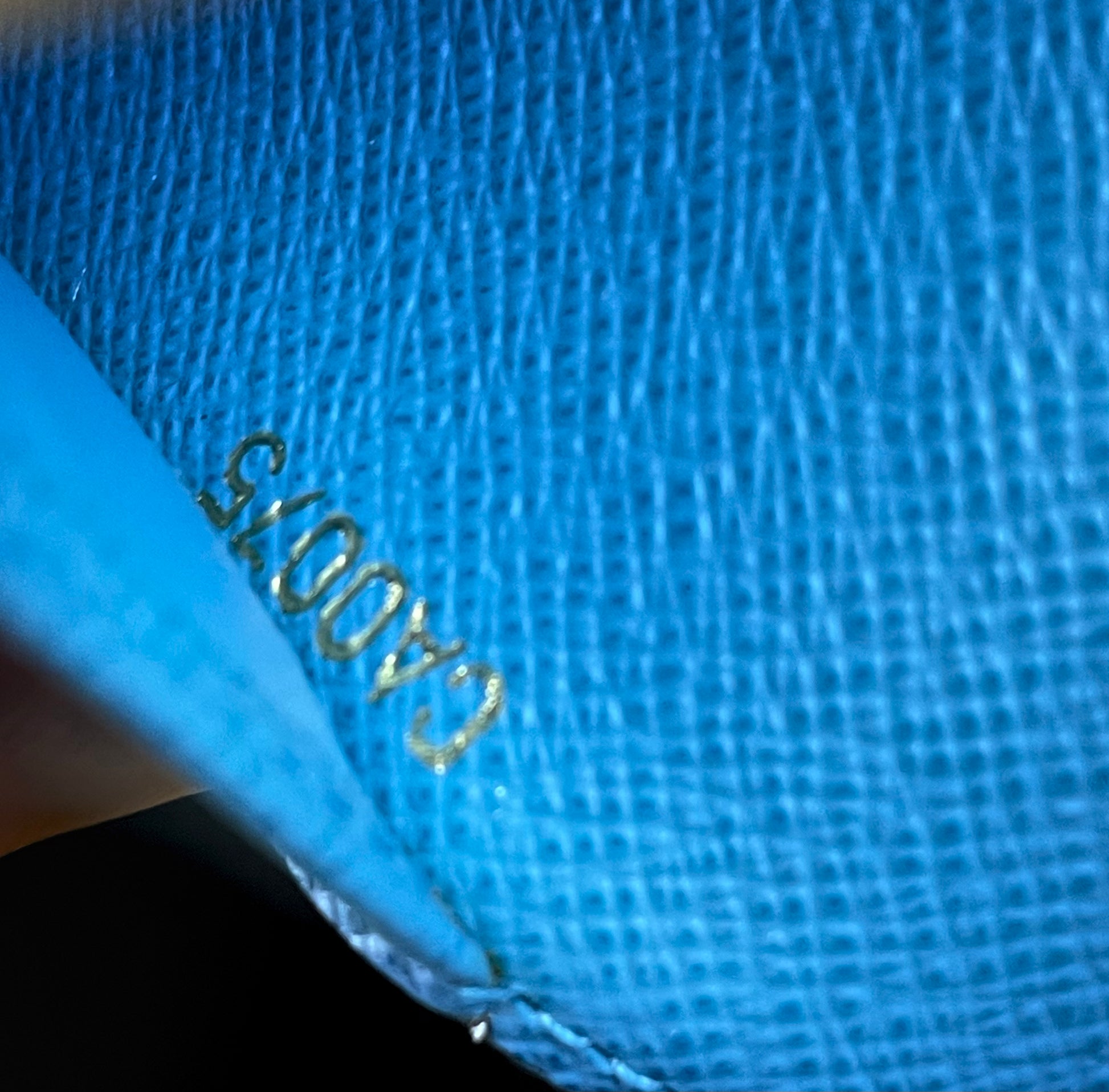 Louis Vuitton koala agenda pm Monogram with blue interior CA0075