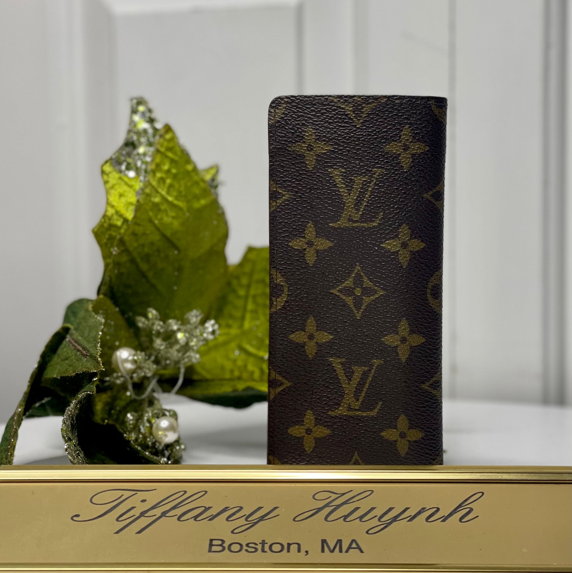 Louis Vuitton Eye Glasses Case Holder Monogram Etui a Lunettes 